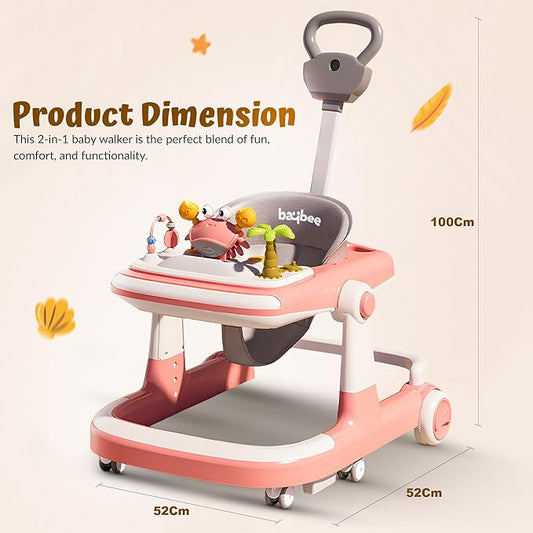 Baybee 3 in 1 Baby Walker for 6-18 Month Baby Boy Girl