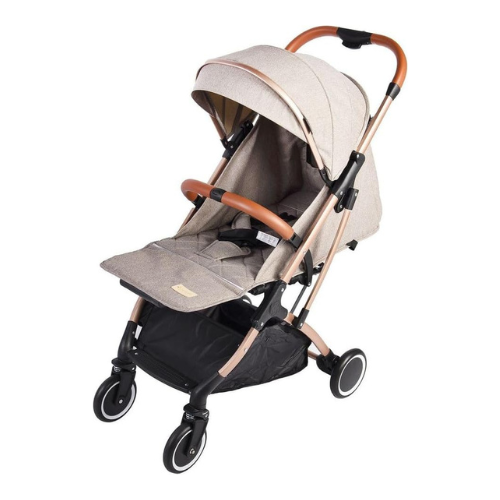 Bumble & Bird - Travel Light Cabin Stroller - Beige (0-15kg)