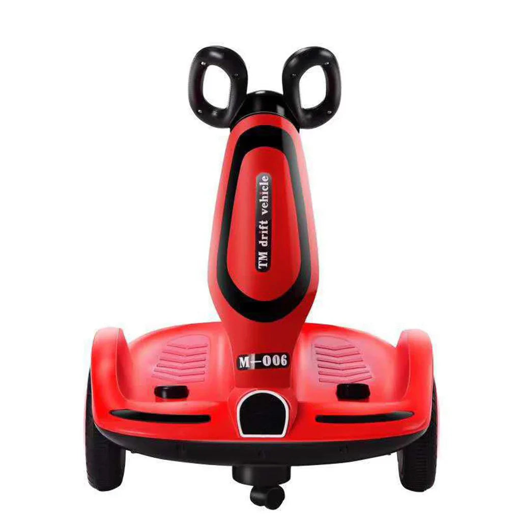 Children rotating electric motorcycle