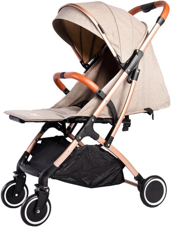 Bumble & Bird - Travel Light Cabin Stroller - Beige (0-15kg)