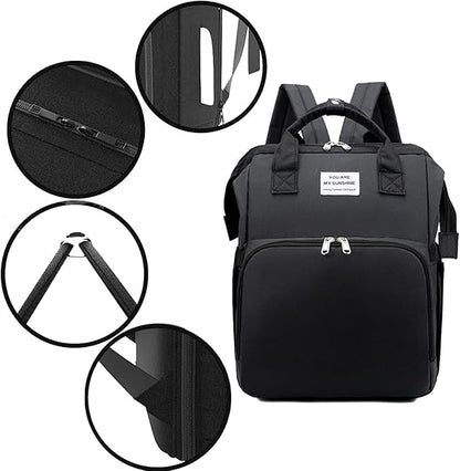 Diaper Bag Backpack, Multifunction Travel Baby Changing Bag