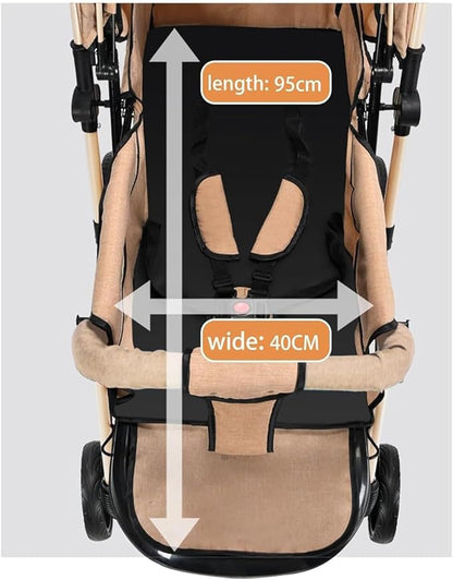Lightweight Travel Stroller, Foldable Baby Stroller