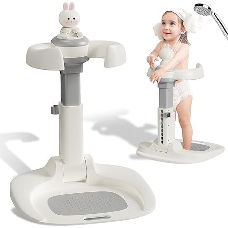 Adjustable Baby Shower Stand with Anti-Slip Base
