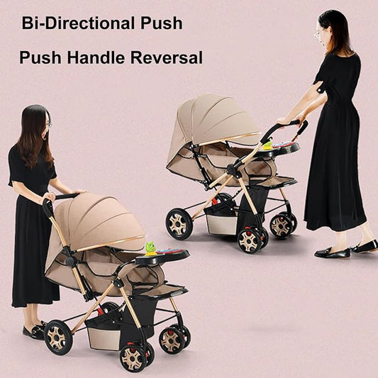 Lightweight Travel Stroller, Foldable Baby Stroller