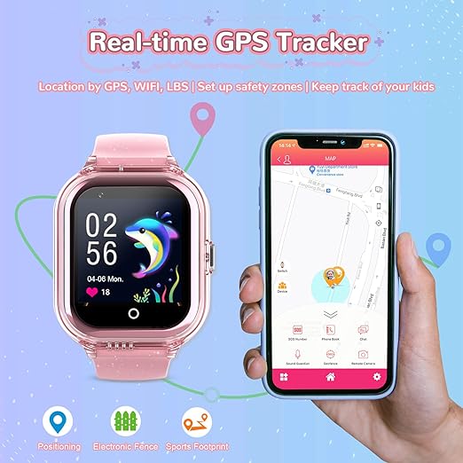 4G Cellular Kids Smart Watch