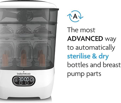 Baby Brezza Bottle Sterilizer and Dryer Advanced – Electric Steam