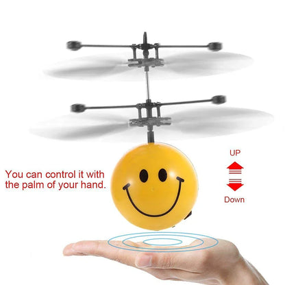 motion sensing flying ball